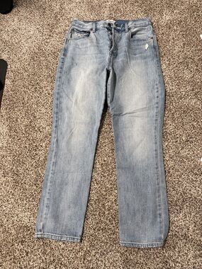 pistola Light Wash Straight-Leg Jeans